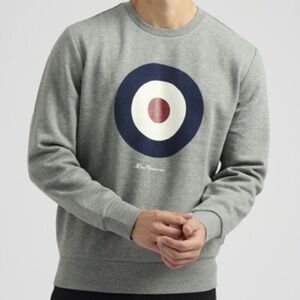 Ben Sherman Heather Gray Regular Fit Sweatshirt